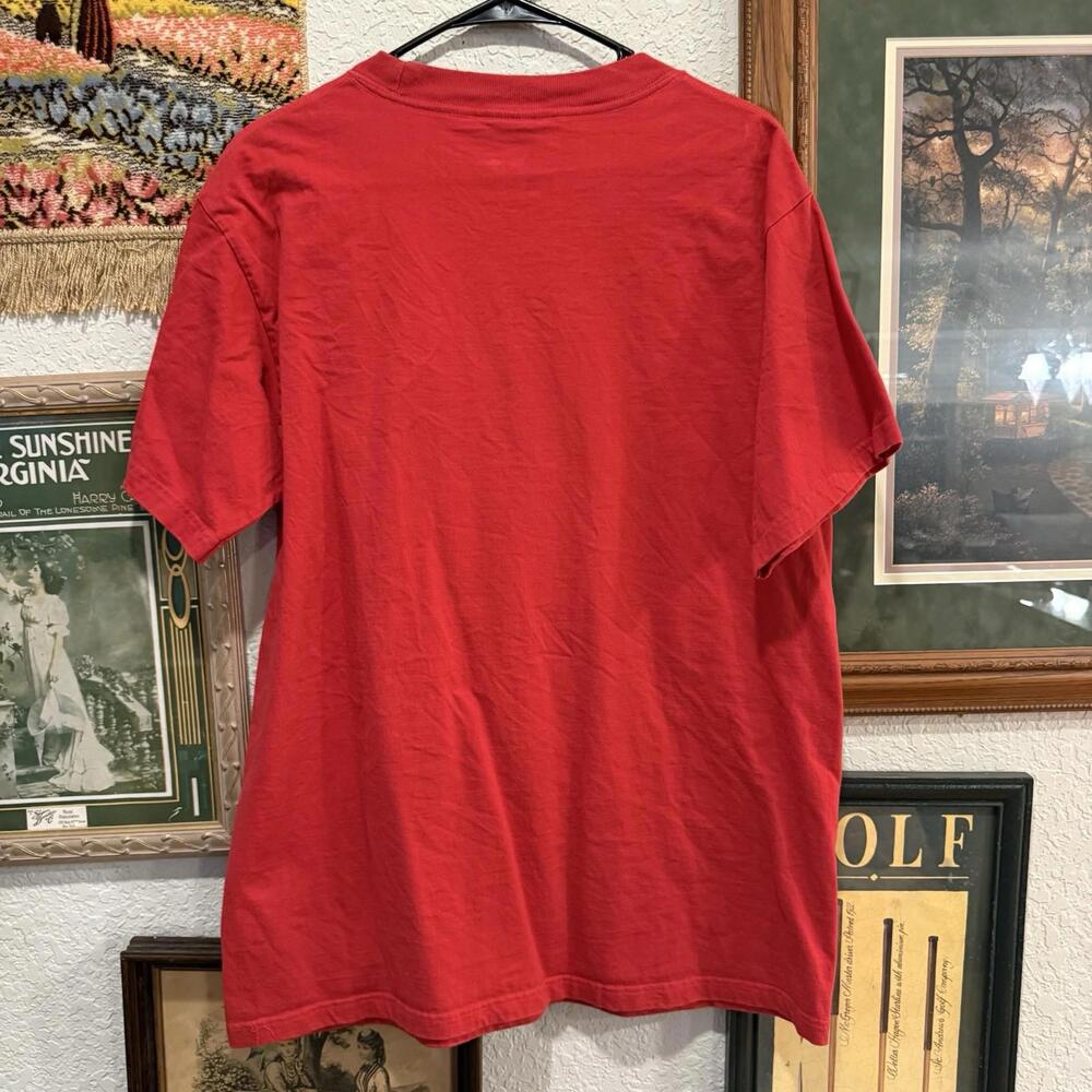 NEW Vintage 1995 ARKANSAS RAZORBACKS NCAA BASKETBALL Final Four Mens T Shirt XL‎ - Picture 6 of 7